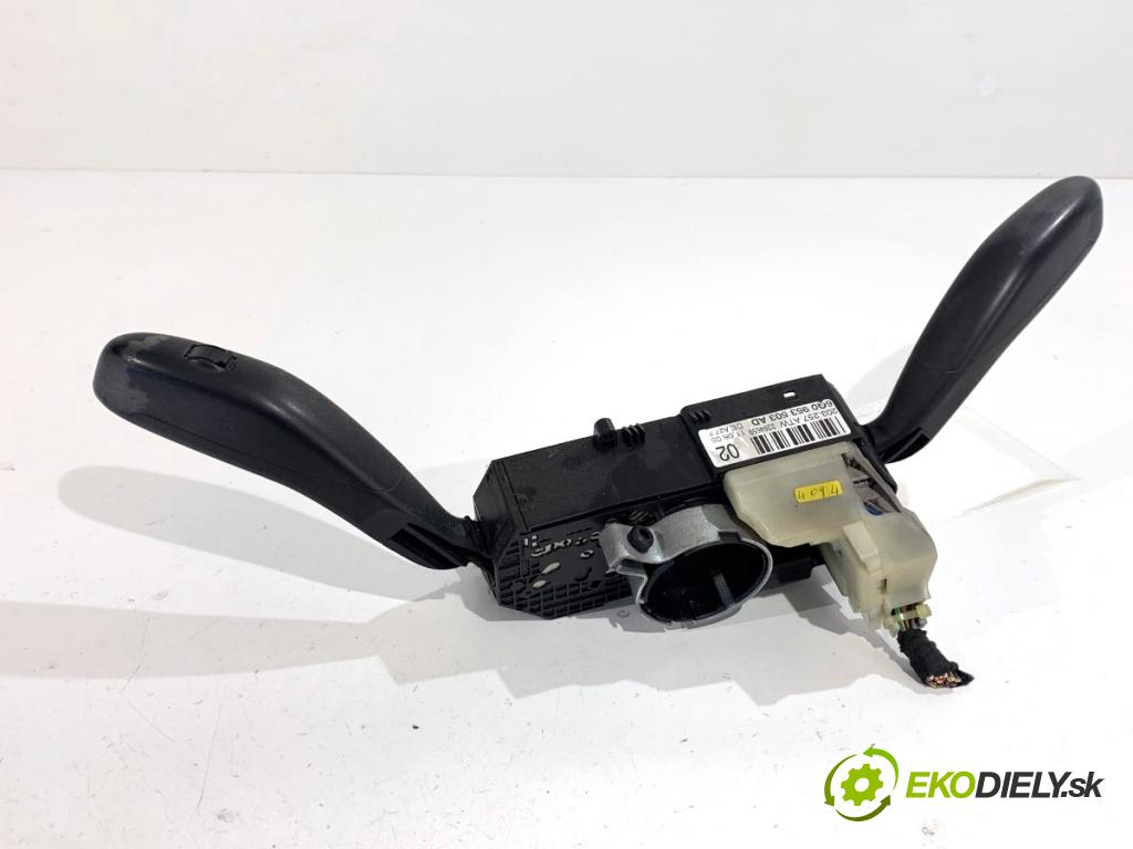 VW POLO IV 9N liftback 2005 47 kW 1.2 12V 1198 Prepínač kombinovaný 6Q0953503AD (Prepínacie páčky pod volantom)