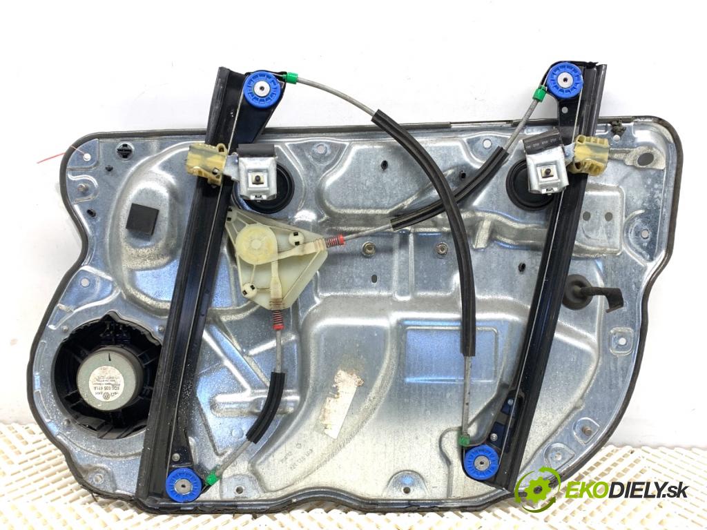 VW POLO IV 9N liftback 2005 47 kW 1.2 12V 1198 Mechanizmus okna ľavy predný 6Y2959802A
