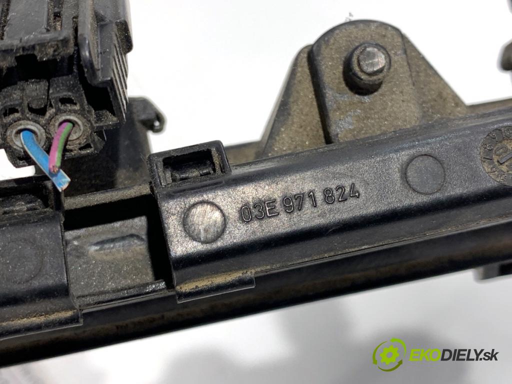 VW POLO IV 9N liftback 2005 47 kW 1.2 12V 1198 Lišta vstrekovacia 03E133320A (Vstrekovacia lišta)