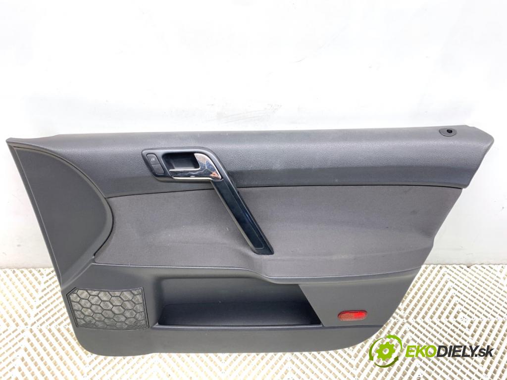 VW POLO IV 9N liftback 2005 47 kW 1.2 12V 1198 čalúnenie Dvere pravy predný