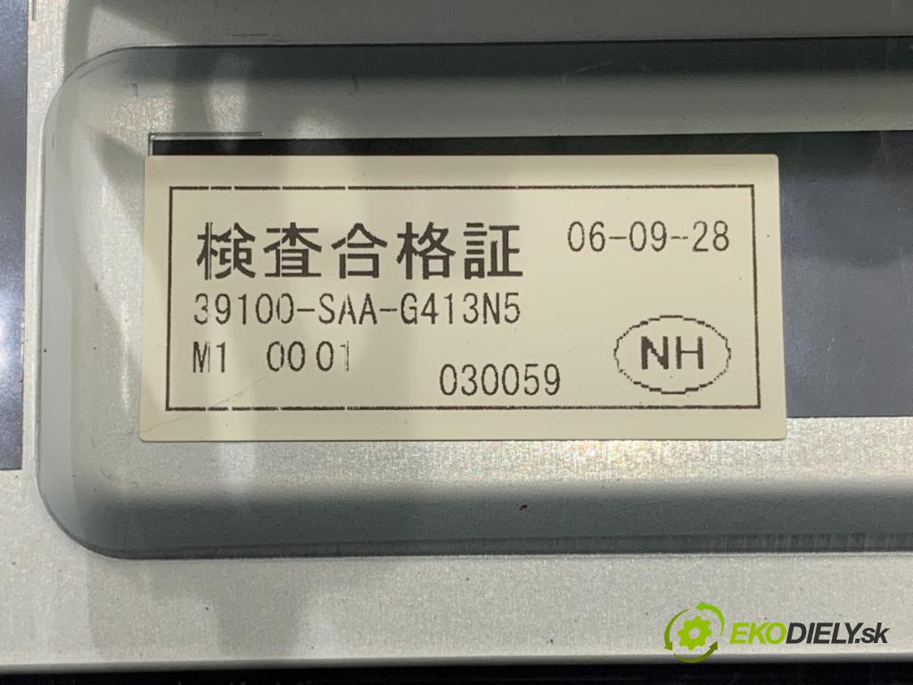 HONDA JAZZ II liftback 2007 61 kW 1.3 iDSi (GD1) 1339 RADIO 39100-SAA-E310-M1 (Audio zariadenie)