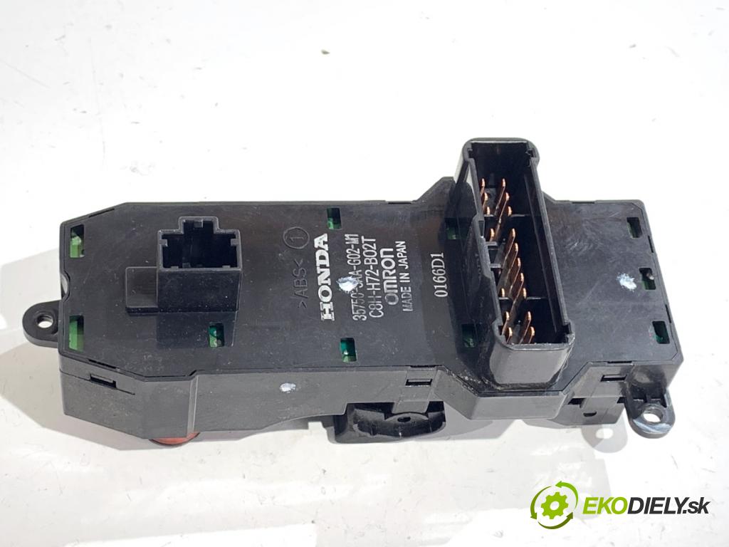 HONDA JAZZ II liftback 2007 61 kW 1.3 iDSi (GD1) 1339 Prepínač okien 35750-SAA-G02-M1 (Prepínacie páčky pod volantom)