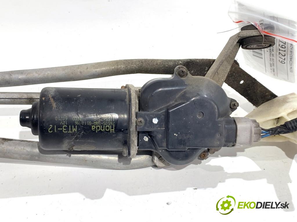 HONDA JAZZ II liftback 2007 61 kW 1.3 iDSi (GD1) 1339 mechanismus stěračů přední část 76505-SAA-G110-M6 (Motorek stěračů přední)