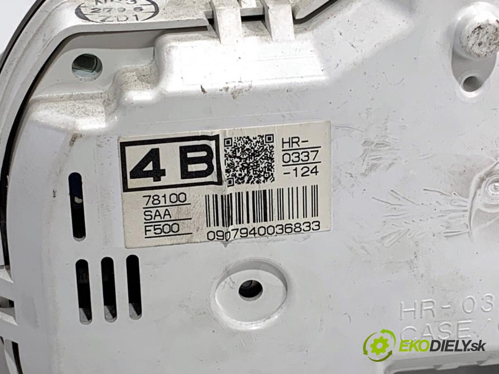 HONDA JAZZ II liftback 2007 61 kW 1.3 iDSi (GD1) 1339 Prístrojovka 78100-SAA-F500 (Prístrojová doska)