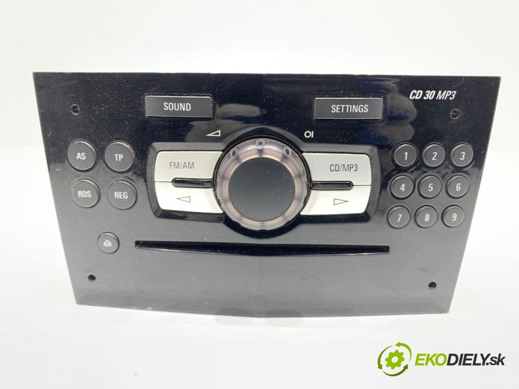 OPEL CORSA D liftback 2007 66 kW 1.4 (L08, L68) 1364 RADIO 13254192 (Audio zariadenie)