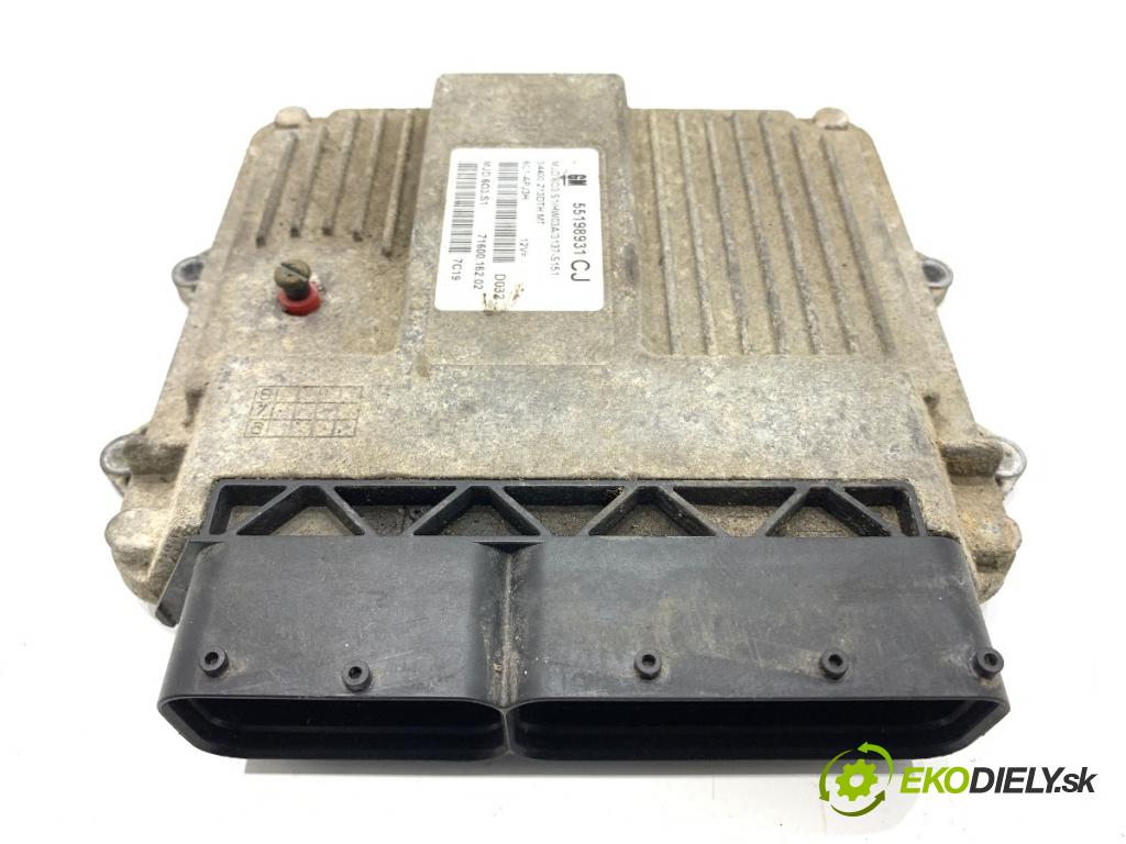 OPEL CORSA D liftback 2007 66 kW 1.4 (L08, L68) 1364 riadiaca jednotka Motor 55198931CJ (Riadiaca jednotka)