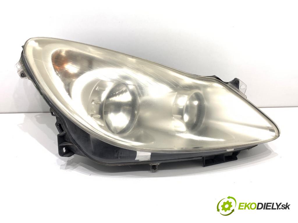 OPEL CORSA D liftback 2007 66 kW 1.4 (L08, L68) 1364 Svetlomet pravy predný 13186382