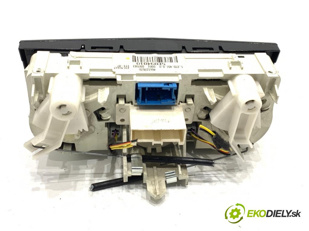 OPEL CORSA D liftback 2007 66 kW 1.4 (L08, L68) 1364 Panel ovládania kúrenia 466119570 (Prepínacie páčky pod volantom)