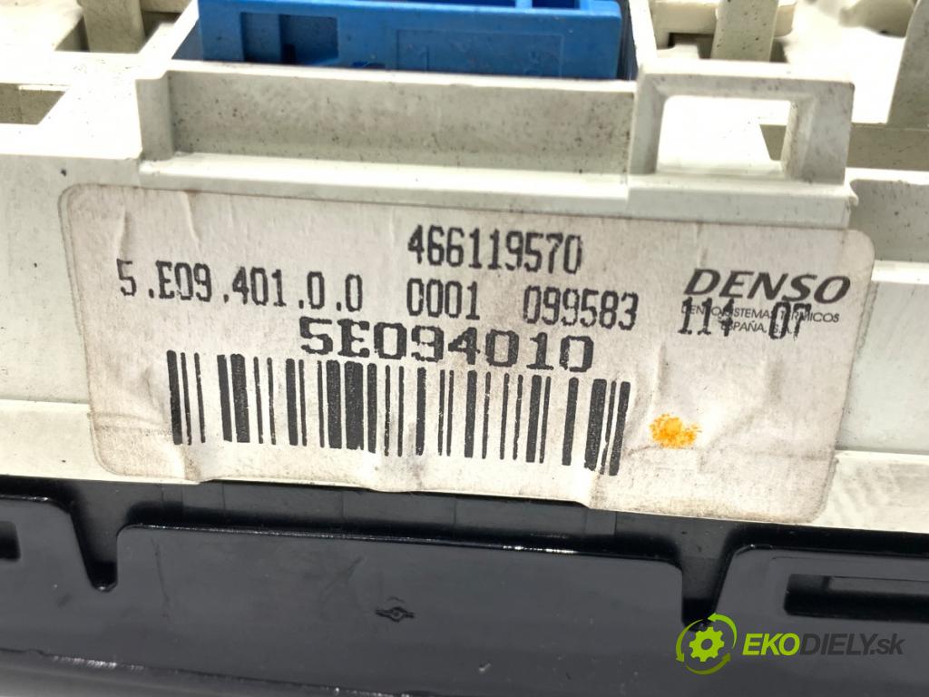 OPEL CORSA D liftback 2007 66 kW 1.4 (L08, L68) 1364 Panel ovládania kúrenia 466119570 (Prepínacie páčky pod volantom)