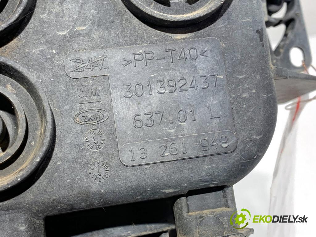 OPEL CORSA D liftback 2007 66 kW 1.4 (L08, L68) 1364 Hmlové svetlo, hmlovka ľavy predný 301392437