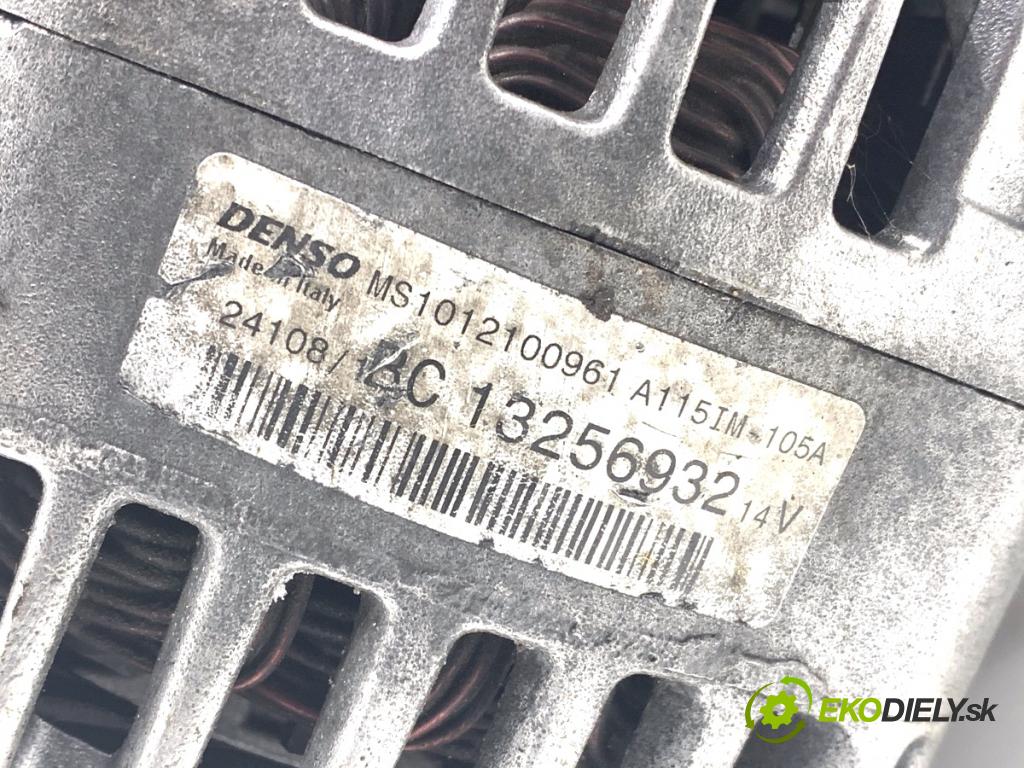 OPEL CORSA D liftback 2007 66 kW 1.4 (L08, L68) 1364 Alternátor 13256932 (Alternátor)