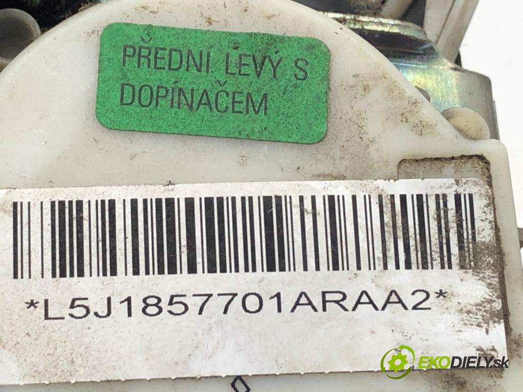 SKODA ROOMSTER nadwozie zamknięte / kombi 2007 59 kW 1.4 TDI 1422 Držiak BEZPEČNOSŤ ľavy predný 5J1857701A