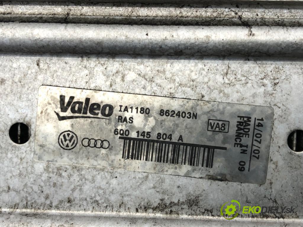 SKODA ROOMSTER nadwozie zamknięte / kombi 2007 59 kW 1.4 TDI 1422 intercooler 6Q0145804A (Intercooler (chladič nasávaného vzduchu))