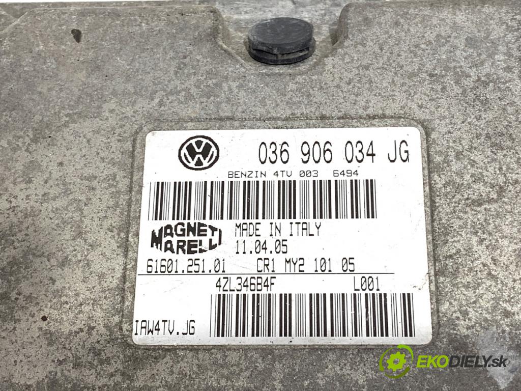 SEAT CORDOBA II sedan 2005 55 kW 1.4 16V 1390 riadiaca jednotka Motor 036906034JG (Riadiaca jednotka)