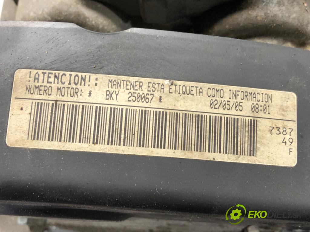 SEAT CORDOBA II sedan 2005 55 kW 1.4 16V 1390 motor BKY (Motor)