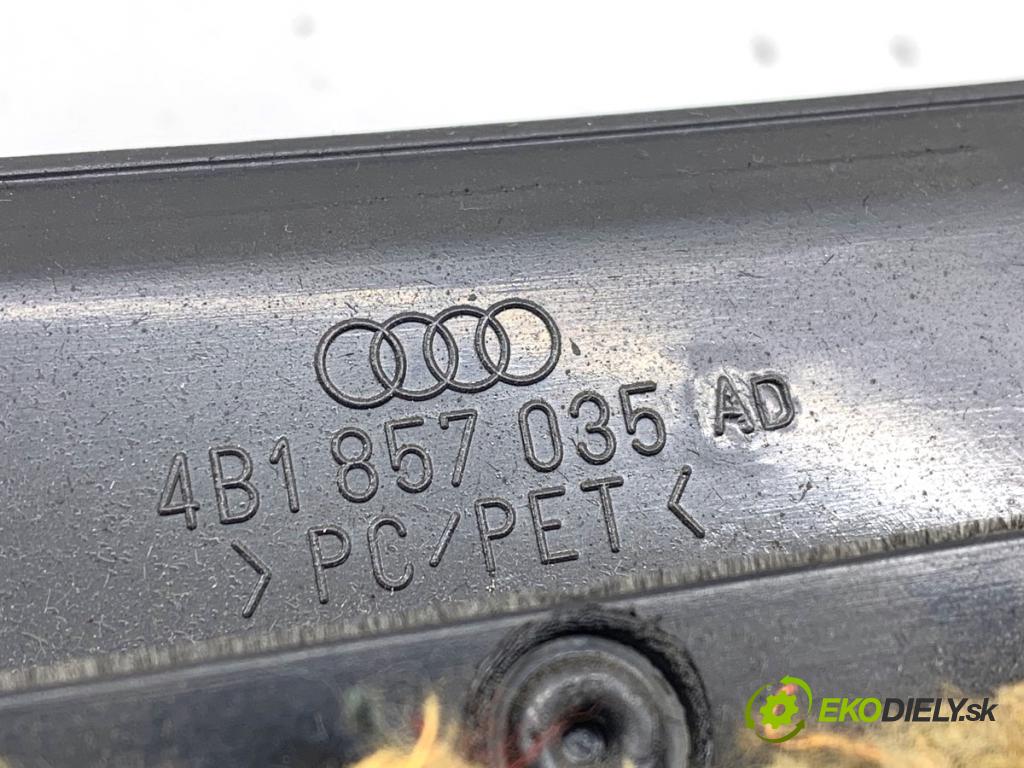 AUDI A6 C5 sedan 2002 162 kW 3.0 2976 Priehradka, kastlík spolujazdca 4B1857035AD (Priehradka (kastlík))