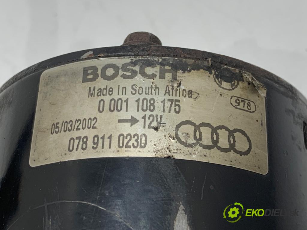 AUDI A6 C5 sedan 2002 162 kW 3.0 2976 startér 078911023D (Startér)