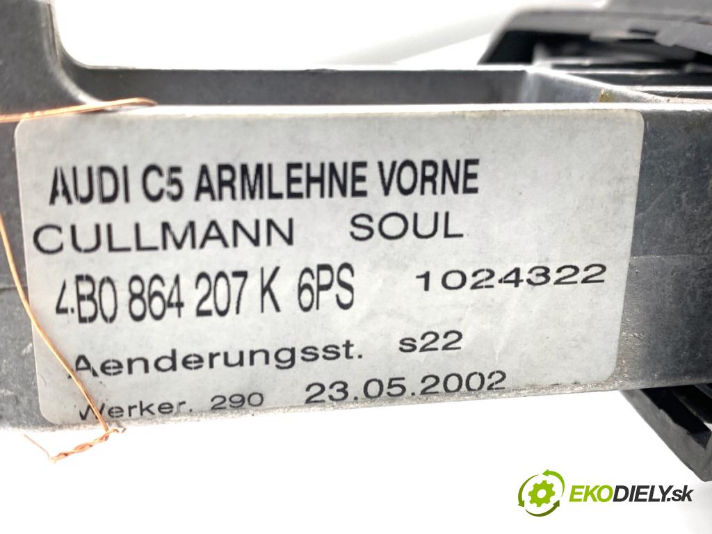 AUDI A6 C5 sedan 2002 162 kW 3.0 2976 loketní opěrka 4B0864207C (Loketní opěrka)