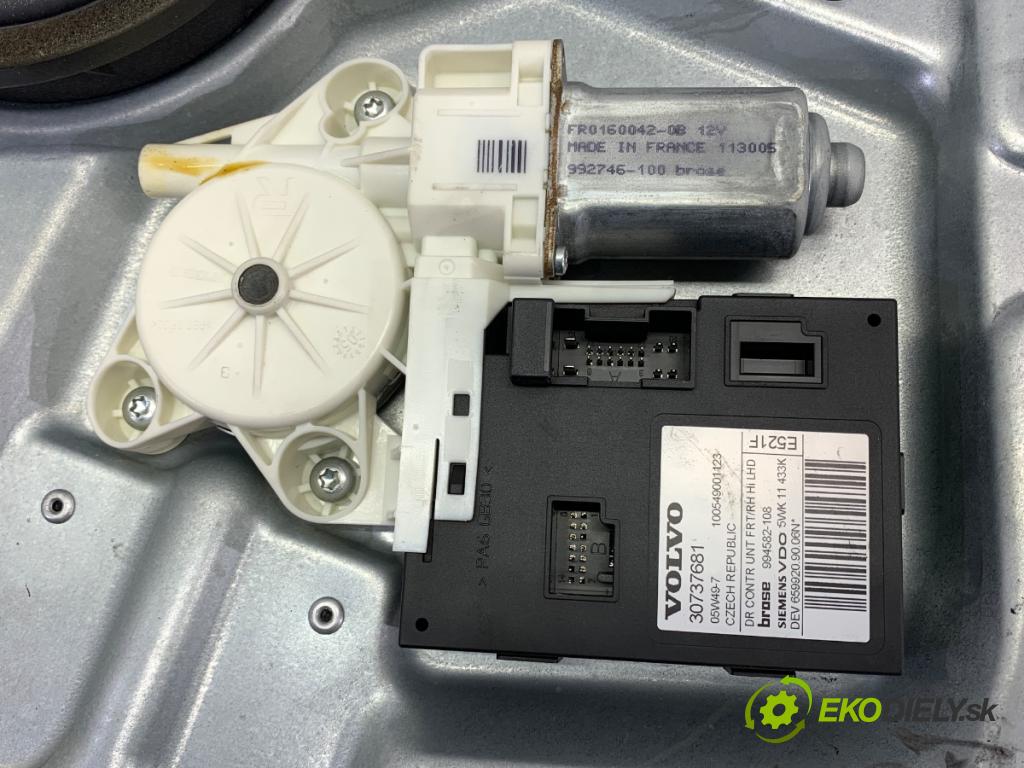 VOLVO V50 Kombi 2006 80 kW 1.6 D 1560 Mechanizmus okna pravy predný 30737681