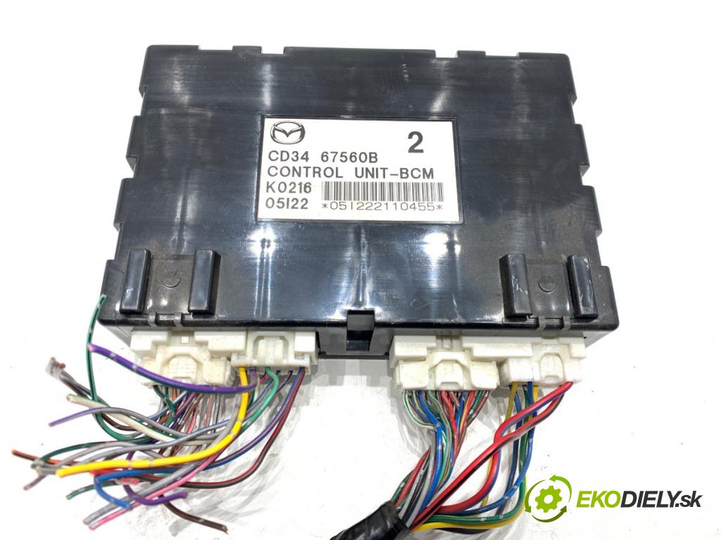 MAZDA 5 II nadwozie wielkoprzestrzenne (MPV) 2005 85 kW 1.8 (CR19) 1798 Modul BCM CD3467560B (Riadiaca jednotka ostatné)