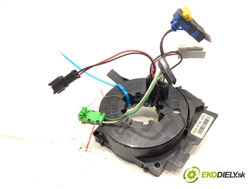 RENAULT SCÉNIC II nadwozie wielkoprzestrzenne (MPV) 2004 99 kW 2.0 (JM05, JM0U, JM1N, JM1U, JM2V) 1998 kroužek slimák airbag  (Airbag)