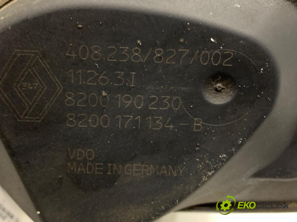 RENAULT SCÉNIC II nadwozie wielkoprzestrzenne (MPV) 2004 99 kW 2.0 (JM05, JM0U, JM1N, JM1U, JM2V) 1998 Škrtiaca klapka 8200190230 (Škrtiaca klapka)