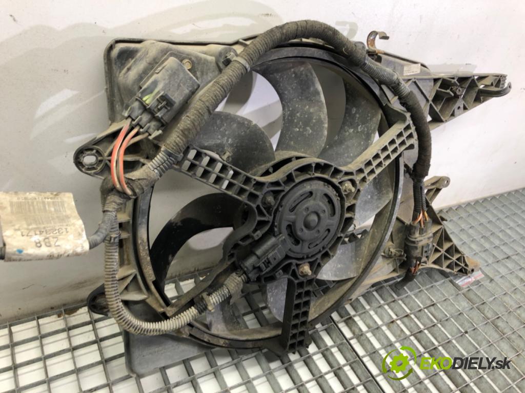 OPEL CORSA D liftback 2006 66 kW 1.3 CDTI (L08, L68) 1248 Ventilátor chladiča  (Ventilátor)