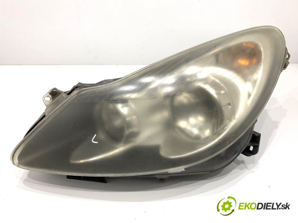OPEL CORSA D liftback 2006 66 kW 1.3 CDTI (L08, L68) 1248 Svetlomet ľavy predný 13217453