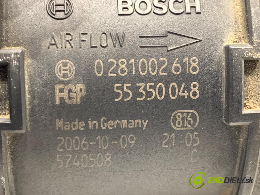 OPEL CORSA D liftback 2006 66 kW 1.3 CDTI (L08, L68) 1248 Váha vzduchu 0281002618 55350048 (Váha vzduchu)