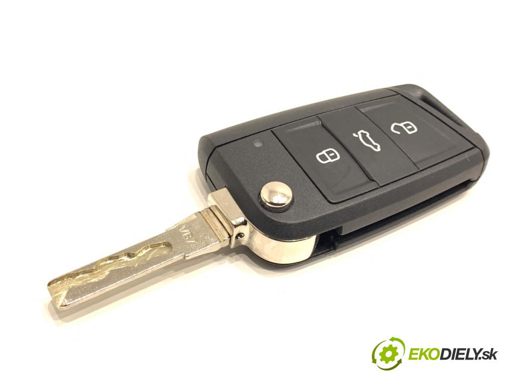 SKODA RAPID liftback 2018 85 kW 1.6 TDI 1598 kľúč DÁLKOVÝ: 5E0959752D