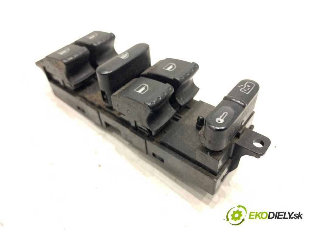 SKODA OCTAVIA I liftback 2003 85 kW 2.0 1984 Prepínač okien 1J4959857C (Prepínacie páčky pod volantom)