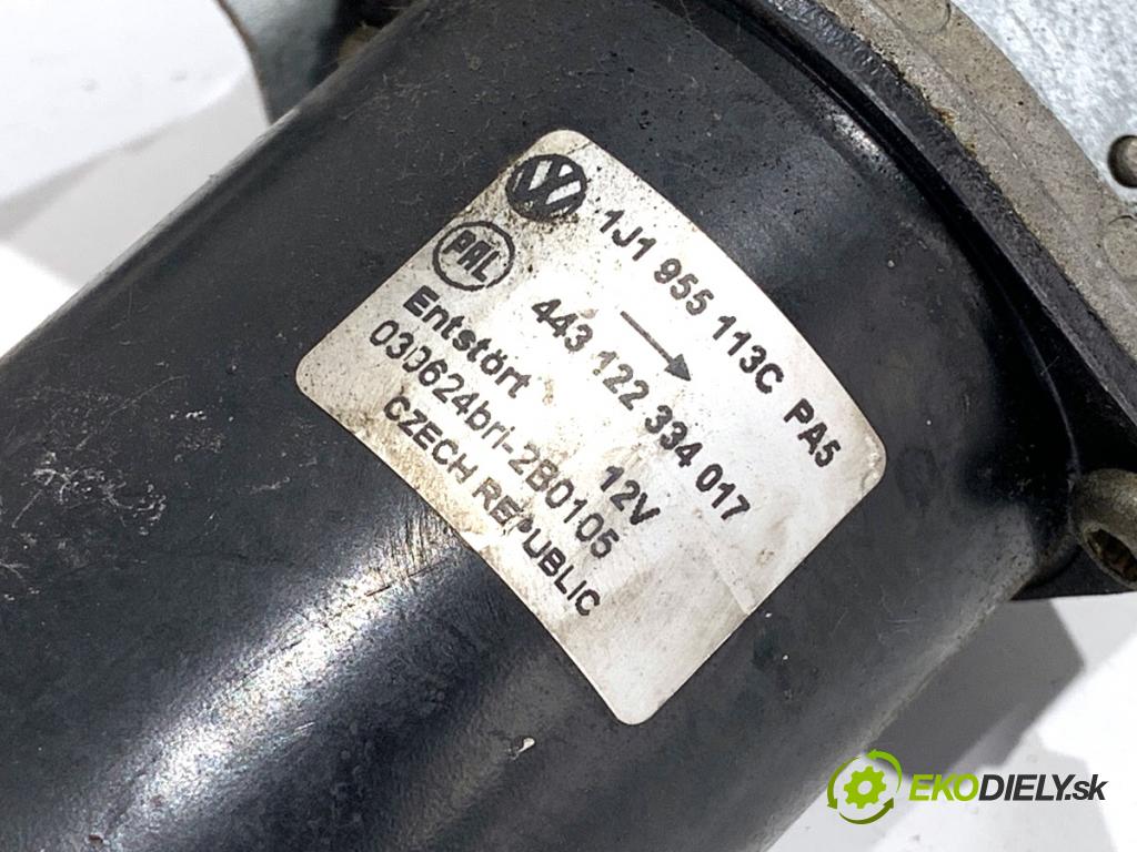 SKODA OCTAVIA I liftback 2003 85 kW 2.0 1984 Mechanizmus stieračov predný 1J1955113C (Motorček stieračov predný)