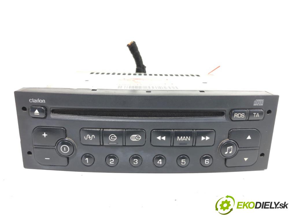 CITROEN C3 I liftback 2005 50 kW 1.4 HDi 1398 RADIO 96565718XT (Audio zariadenie)