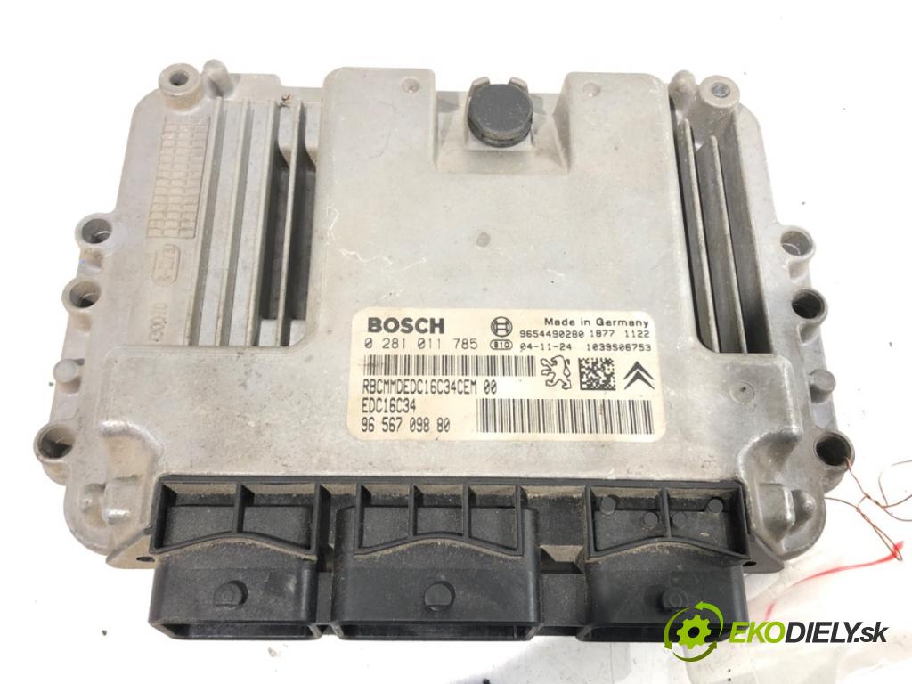 CITROEN C3 I liftback 2005 50 kW 1.4 HDi 1398 riadiaca jednotka Motor 9654490280 (Riadiaca jednotka)