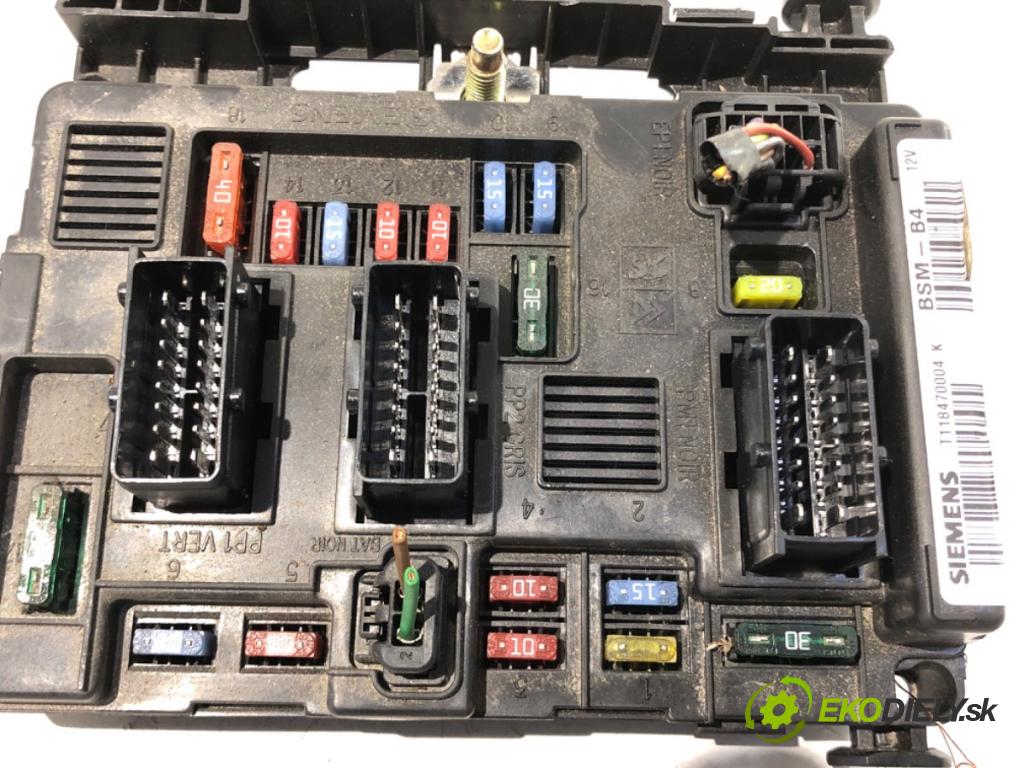 CITROEN C3 I liftback 2005 50 kW 1.4 HDi 1398 Modul BSM 9643498780 (Riadiaca jednotka ostatné)