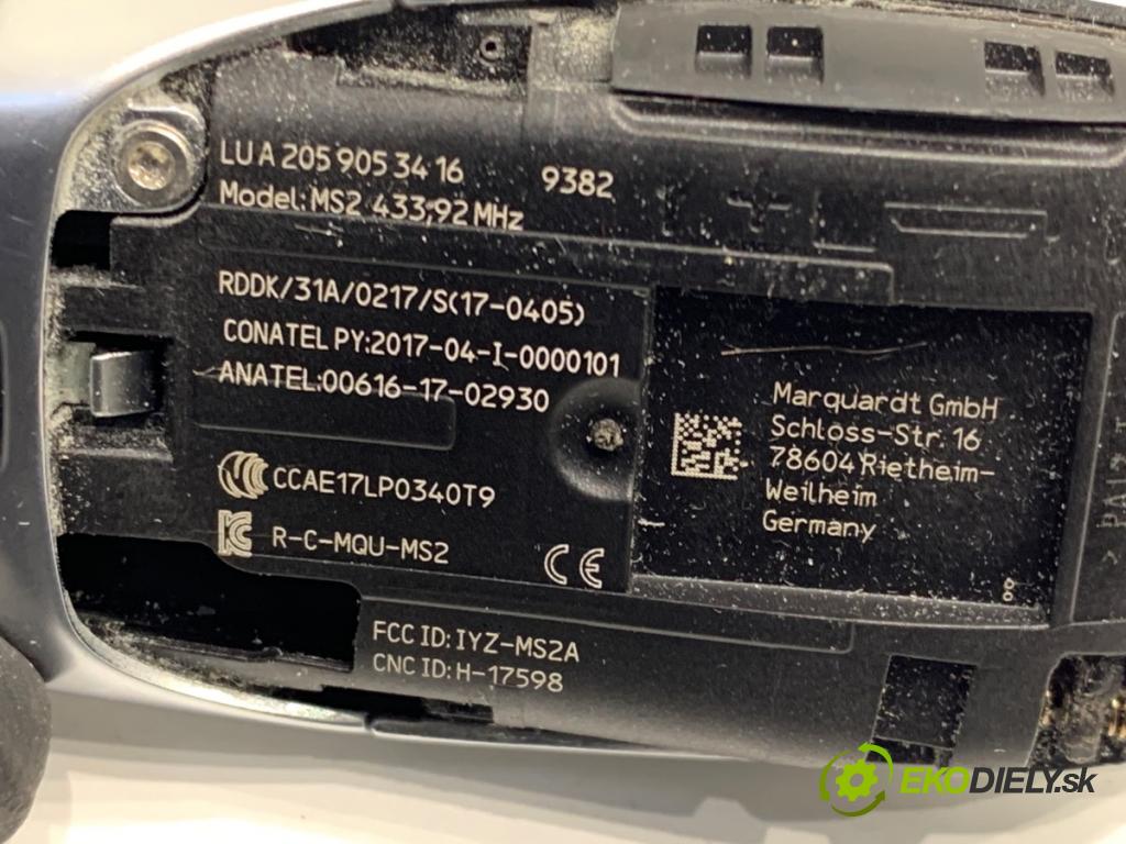 MERCEDES-BENZ GLC SUV 2020 143 kW 220 d 4-matic (253.915) 1950 kľúč DÁLKOVÝ: A2059053416
