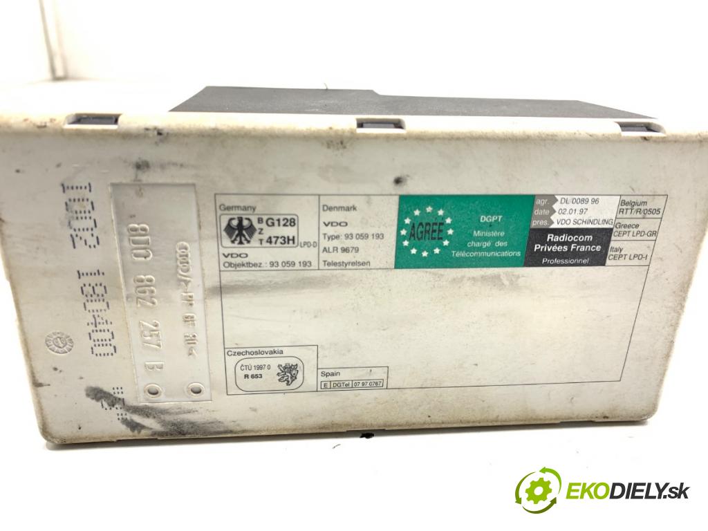 AUDI A4 B5 Kombi 2000 85 kW 1.9 TDI 1896 pumpa centrálneho zámku 8D0862257B (Riadiaca jednotka centrálneho zámku)