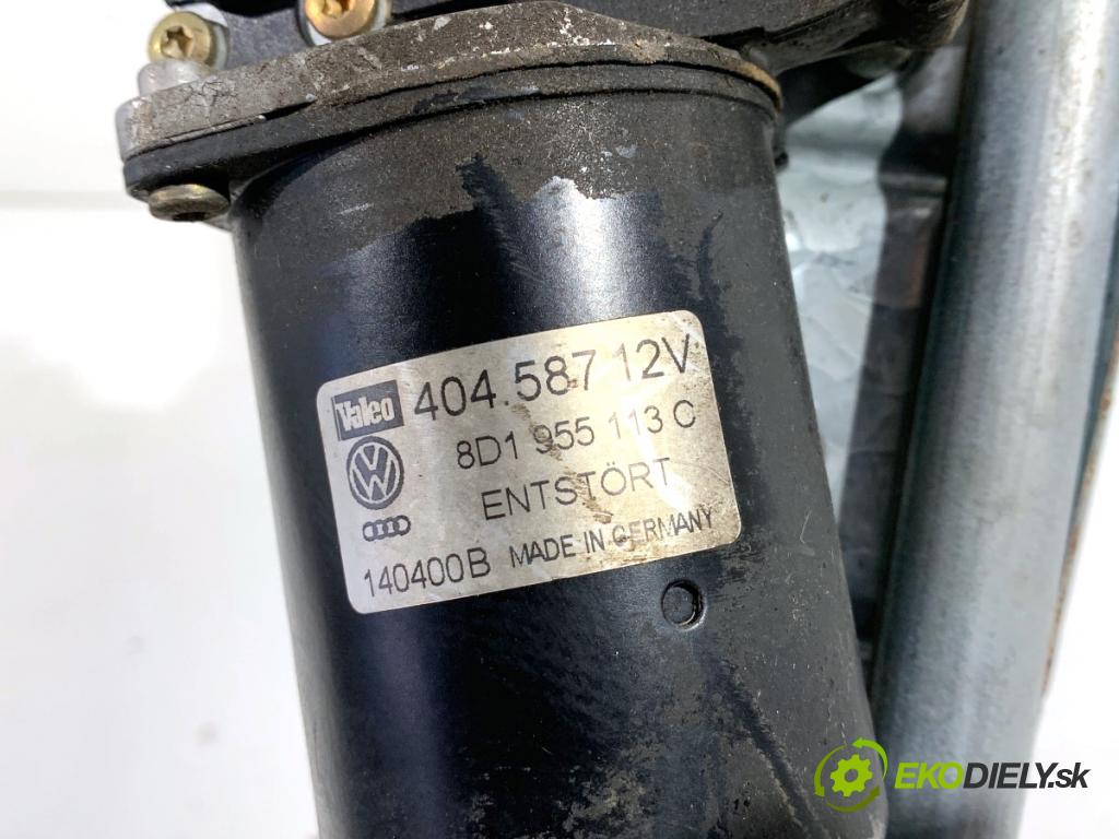 AUDI A4 B5 Kombi 2000 85 kW 1.9 TDI 1896 Mechanizmus stieračov predný 8D1955023E 8D1955113C (Motorček stieračov predný)