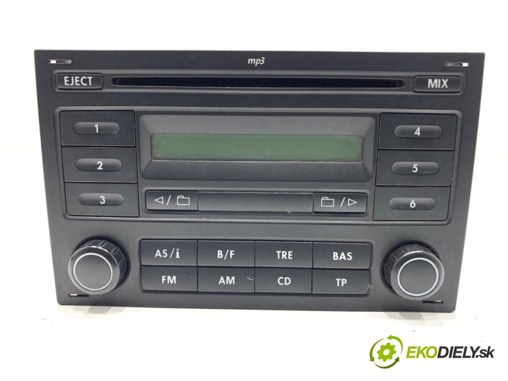 VW POLO IV 9N liftback 2006 55 kW 1.4 16V 1390 RADIO 6Q0035152A (Audio zariadenie)