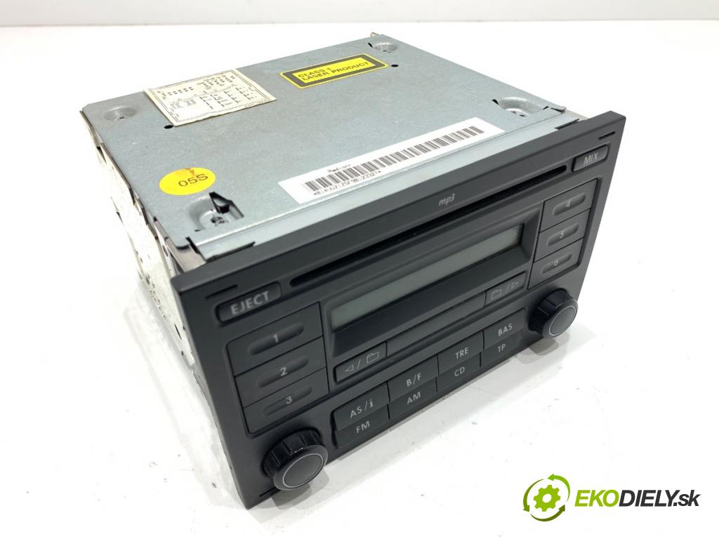 VW POLO IV 9N liftback 2006 55 kW 1.4 16V 1390 RADIO 6Q0035152A (Audio zariadenie)