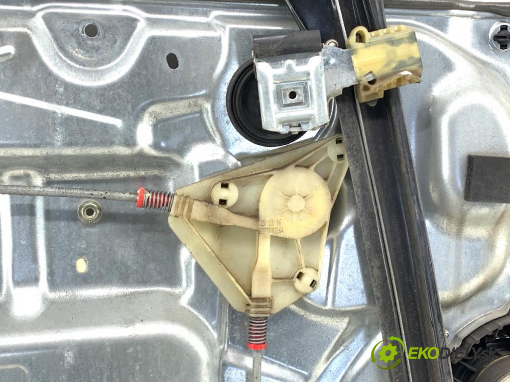VW POLO IV 9N liftback 2006 55 kW 1.4 16V 1390 Mechanizmus okna pravy predný 6Y2959801