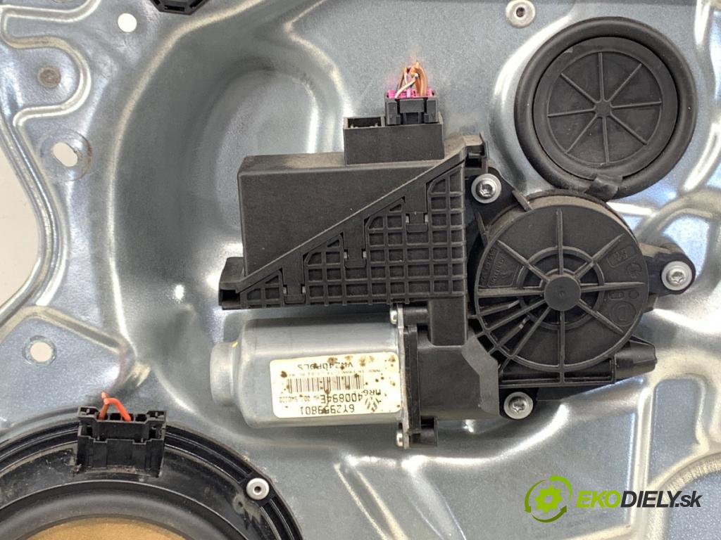 VW POLO IV 9N liftback 2006 55 kW 1.4 16V 1390 Mechanizmus okna pravy predný 6Y2959801