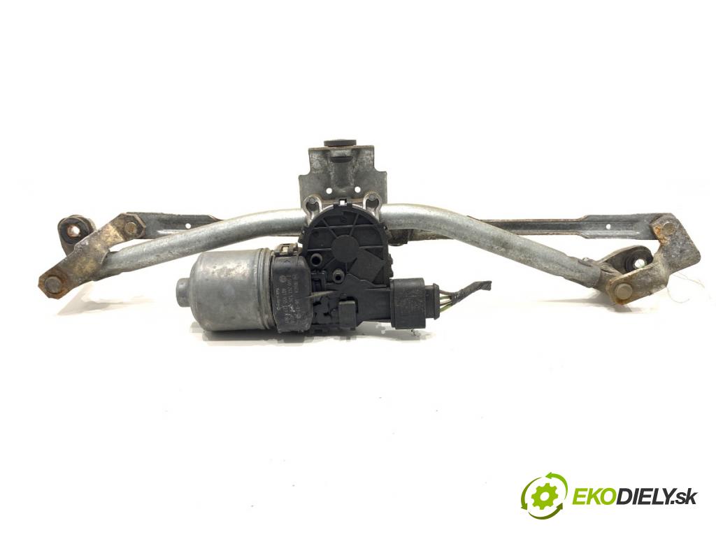 VW POLO IV 9N liftback 2006 55 kW 1.4 16V 1390 Mechanizmus stieračov predný 6Q1955119A (Motorček stieračov predný)