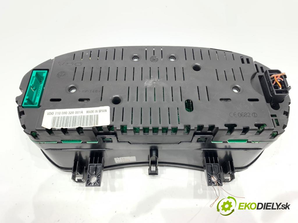 VW POLO IV 9N liftback 2006 55 kW 1.4 16V 1390 Prístrojovka 6Q0920803 (Prístrojová doska)