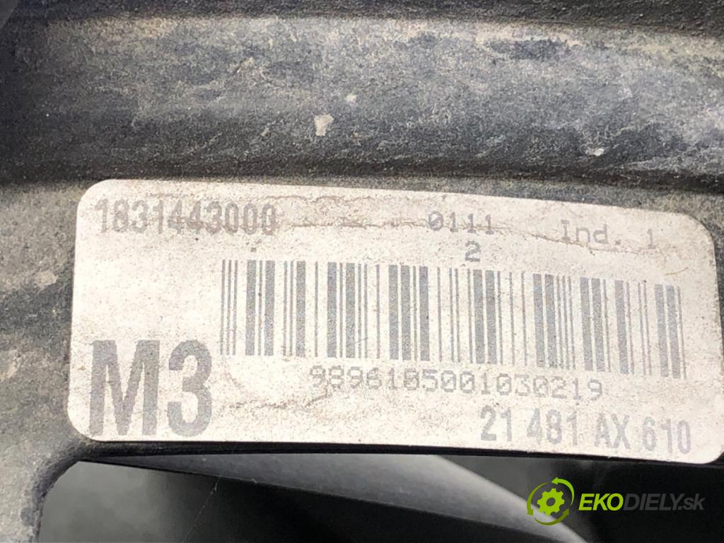 NISSAN MICRA K12 liftback 2003 59 kW 1.2 16V 1240 Ventilátor chladiča 21481AX610 (Ventilátor)