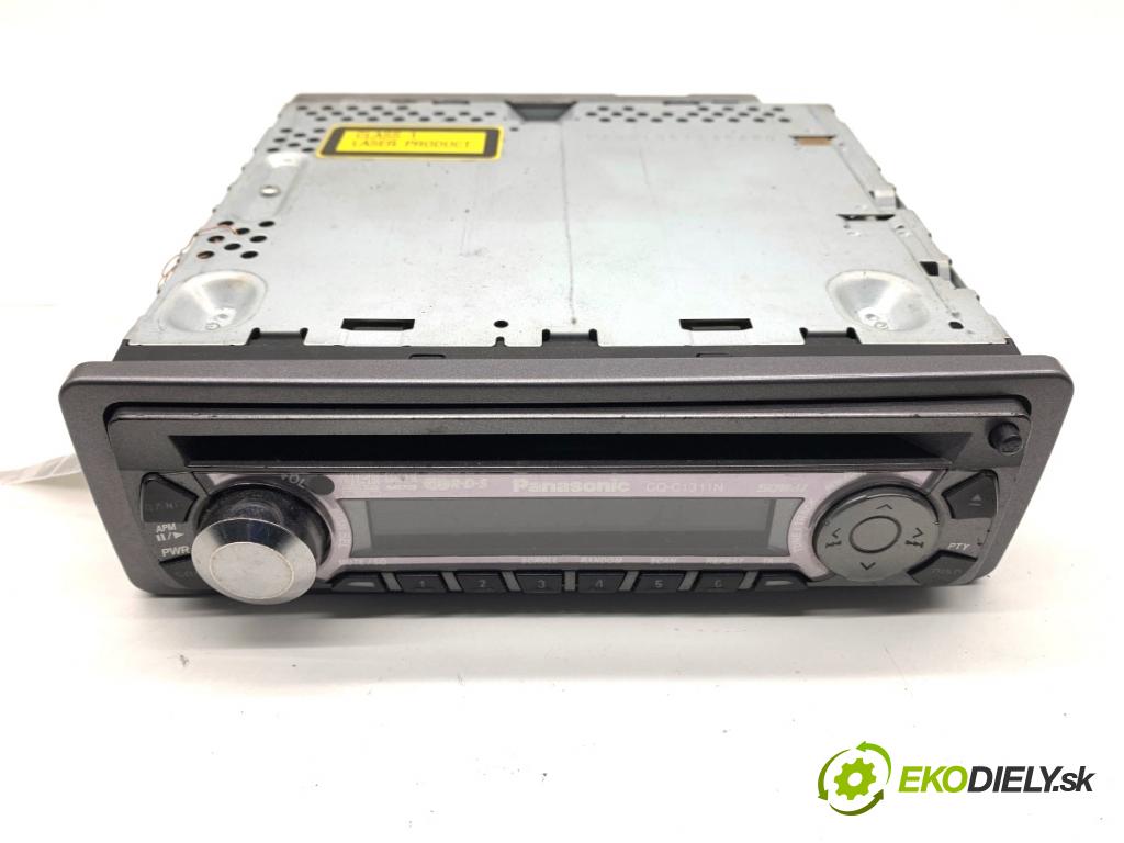 NISSAN MICRA K12 liftback 2003 59 kW 1.2 16V 1240 RADIO CQ-C1311NE (Audio zariadenie)