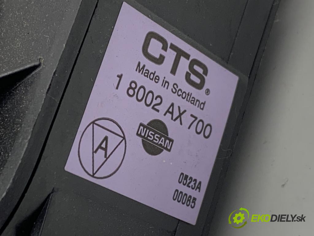 NISSAN MICRA K12 liftback 2003 59 kW 1.2 16V 1240 Potenciometer plynu 18002AX700 (Potenciometer plynového pedálu)