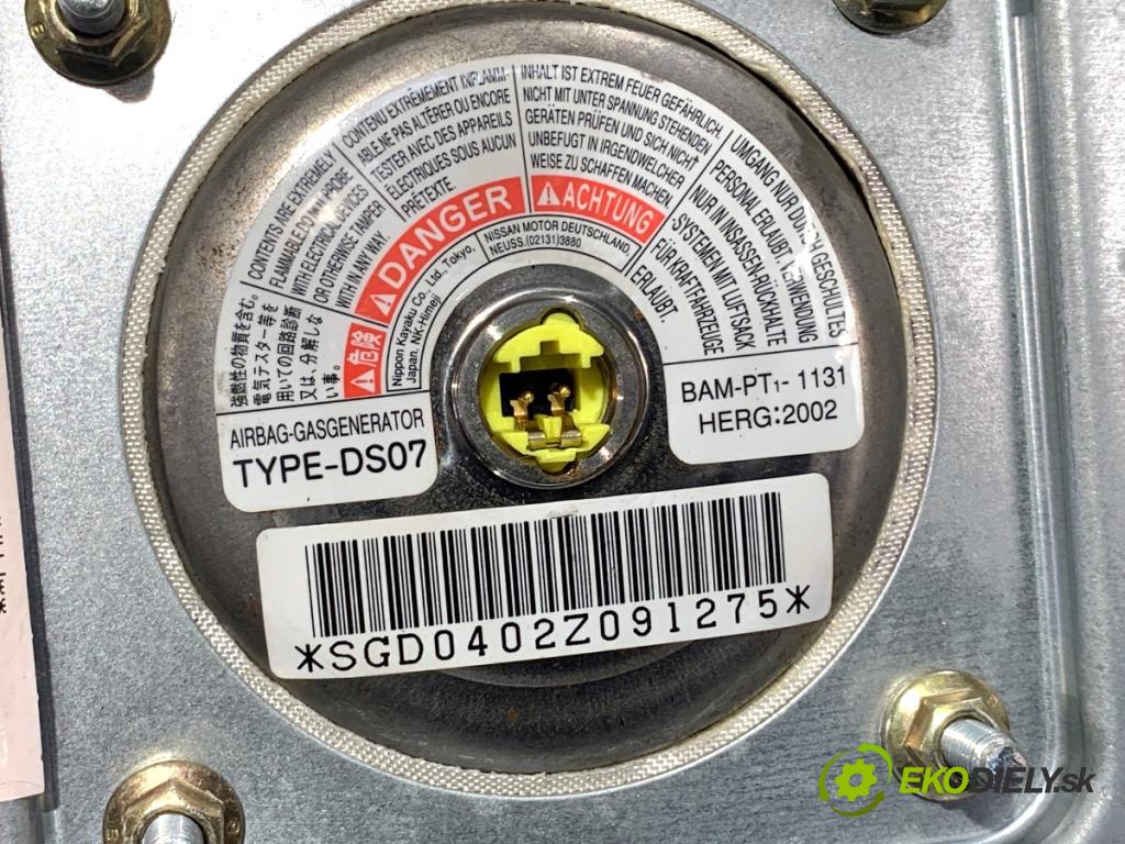 NISSAN MICRA K12 liftback 2003 59 kW 1.2 16V 1240 AirBag volantu  (Airbag)