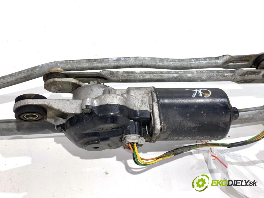 NISSAN MICRA K12 liftback 2003 59 kW 1.2 16V 1240 Mechanizmus stieračov predný 28810AX700 (Motorček stieračov predný)