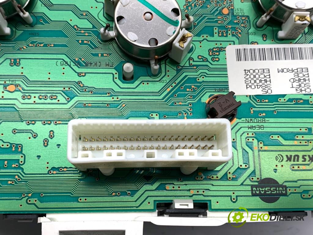 NISSAN MICRA K12 liftback 2003 59 kW 1.2 16V 1240 Prístrojovka AX760 (Prístrojová doska)